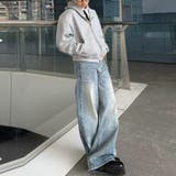 2025秋☆甘辛系ガールズ☆ウォッシュ カーブ デニムパンツ | 17kg | 詳細画像37