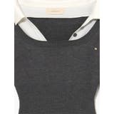 2025秋☆バイカラー襟付き トップス + プリーツスカート 2点セット | 17kg | 詳細画像13