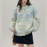 2025秋☆甘辛系ガールズ☆フード付きニットカーディガン | 17kg | 詳細画像2 