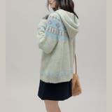 2025秋☆甘辛系ガールズ☆フード付きニットカーディガン | 17kg | 詳細画像4 