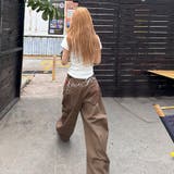 2025秋☆ユニセックス☆ストリートレトロスターロゴ刺繍デニムパンツ | 17kg | 詳細画像3 