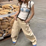 2025秋☆ユニセックス☆ストリートレトロスターロゴ刺繍デニムパンツ | 17kg | 詳細画像15 