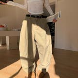 2025秋☆ユニセックス☆シンプル ワイドシルエットフロア丈 カーブデニム | 17kg | 詳細画像9