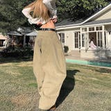 2025秋☆ユニセックス☆シンプル ワイドシルエットフロア丈 カーブデニム | 17kg | 詳細画像10