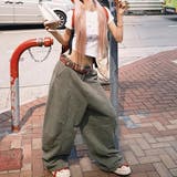 2025秋☆ユニセックス☆シンプル ワイドシルエットフロア丈 カーブデニム | 17kg | 詳細画像22