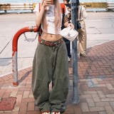 2025秋☆ユニセックス☆シンプル ワイドシルエットフロア丈 カーブデニム | 17kg | 詳細画像25