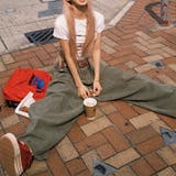 2025秋☆ユニセックス☆シンプル ワイドシルエットフロア丈 カーブデニム | 17kg | 詳細画像27