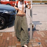 2025秋☆ユニセックス☆シンプル ワイドシルエットフロア丈 カーブデニム | 17kg | 詳細画像29