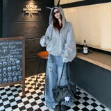 2025秋☆甘辛系ガールズ☆パッチワーク スタッズドーベルマンイヤーフーディー | 17kg | 詳細画像13