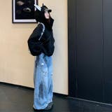 2025秋☆甘辛系ガールズ☆パッチワーク スタッズドーベルマンイヤーフーディー | 17kg | 詳細画像4