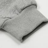 2025秋☆ユニセックス☆パーカー 刺繍入りボア襟 ジップアップアウター | 17kg | 詳細画像13 