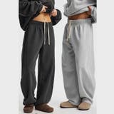☆スウェットパンツ 裏起毛 ドローコード入りロングパンツ | 17kg | 詳細画像25 