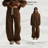 ダークブラウン | ☆スウェットパンツ 裏起毛 ドローコード入りロングパンツ | 17kg