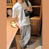 2025秋☆ユニセックス☆パンツ プリーツ入り ワイドロングパンツ | 17kg | 詳細画像19