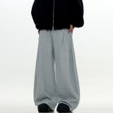 2025秋☆ユニセックス☆パンツ プリーツ入り ワイドロングパンツ | 17kg | 詳細画像24