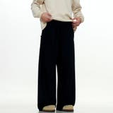 2025秋☆ユニセックス☆パンツ プリーツ入り ワイドロングパンツ | 17kg | 詳細画像29