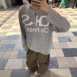 2025秋☆ユニセックス☆長袖Tシャツ ヘンリーネック グレーカラートップス | 17kg | 詳細画像1