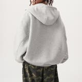 ユニセックス☆オーバーサイズエアレイヤーカーディガンパーカー | 17kg | 詳細画像6