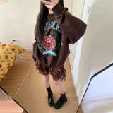 2025秋☆ゆるカワコーデ☆クルーネックプリントスウェットシャツ | 17kg | 詳細画像7 