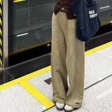 2025秋☆ゆるカワコーデ☆カーキカーブデニムパンツ | 17kg | 詳細画像1 