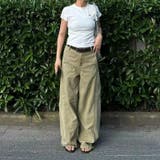 2025秋☆ゆるカワコーデ☆カーキカーブデニムパンツ | 17kg | 詳細画像10 