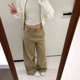 2025秋☆ゆるカワコーデ☆カーキカーブデニムパンツ | 17kg | 詳細画像16 