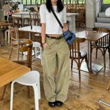 2025秋☆ゆるカワコーデ☆カーキカーブデニムパンツ | 17kg | 詳細画像21 