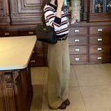 2025秋☆ゆるカワコーデ☆カーキカーブデニムパンツ | 17kg | 詳細画像28 