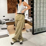 2025秋☆ゆるカワコーデ☆カーキカーブデニムパンツ | 17kg | 詳細画像4 