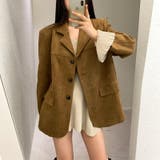 キャラメル | ゆるカワコーデ☆レトロスエードジャケットブラウン | 17kg