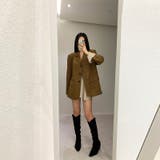 ゆるカワコーデ☆レトロスエードジャケットブラウン | 17kg | 詳細画像8