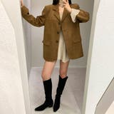 ゆるカワコーデ☆レトロスエードジャケットブラウン | 17kg | 詳細画像9