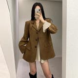 ゆるカワコーデ☆レトロスエードジャケットブラウン | 17kg | 詳細画像2