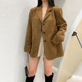 ゆるカワコーデ☆レトロスエードジャケットブラウン | 17kg | 詳細画像13