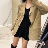 ゆるカワコーデ☆レトロスエードジャケットブラウン | 17kg | 詳細画像15