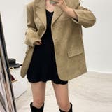 ゆるカワコーデ☆レトロスエードジャケットブラウン | 17kg | 詳細画像16