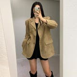 ゆるカワコーデ☆レトロスエードジャケットブラウン | 17kg | 詳細画像19