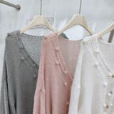 甘辛系ガールズ☆Vネックレースリボンニットカーディガン | 17kg | 詳細画像18