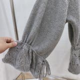 甘辛系ガールズ☆Vネックレースリボンニットカーディガン | 17kg | 詳細画像21