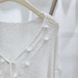 甘辛系ガールズ☆Vネックレースリボンニットカーディガン | 17kg | 詳細画像26