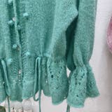 甘辛系ガールズ☆Vネックレースリボンニットカーディガン | 17kg | 詳細画像31