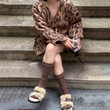 甘辛系ガールズ☆Vネックレオパード柄ニットカーディガン | 17kg | 詳細画像1 