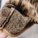 甘辛系ガールズ☆Vネックレオパード柄ニットカーディガン | 17kg | 詳細画像11 