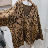 甘辛系ガールズ☆Vネックレオパード柄ニットカーディガン | 17kg | 詳細画像12 