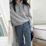 甘辛系ガールズ☆裏起毛襟付きスウェット | 17kg | 詳細画像8