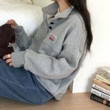 甘辛系ガールズ☆裏起毛襟付きスウェット | 17kg | 詳細画像17