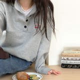 甘辛系ガールズ☆裏起毛襟付きスウェット | 17kg | 詳細画像21