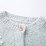 甘辛系ガールズ☆細見え重刺繍クルーネックウールニットカーディガン | 17kg | 詳細画像30