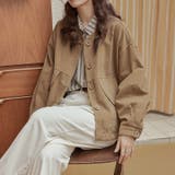 甘辛系ガールズ☆ポケット付き重ね着風 ウォッシュデニムワークジャケット | 17kg | 詳細画像13 