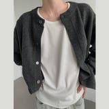 ゆるカワコーデ☆ゆる感クルーネックカーディガン ふんわりニットアウター | 17kg | 詳細画像14